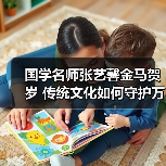国学名师张艺馨金马贺岁 传统文化如何守护万家祥和(图3) 国学名师张艺馨金马贺岁 传统文化如何守护万家祥和(图3)