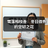 雪落梅枝香：冬日傲骨的坚韧之花（图2）