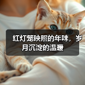 红灯笼映照的年味，岁月沉淀的温暖