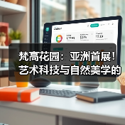 梵高花园：亚洲首展！艺术科技与自然美学的跨文化对话