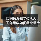 民间盲派易学传承人:千年绝学如何薪火相传?(图4) 民间盲派易学传承人:千年绝学如何薪火相传?(图4)