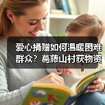 爱心捐赠如何温暖困难群众？葛藤山村获物资援助（图2）