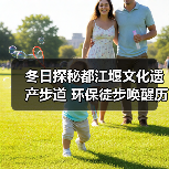 冬日探秘都江堰文化遗产步道 环保徒步唤醒历史记忆(图4) 冬日探秘都江堰文化遗产步道 环保徒步唤醒历史记忆(图4)
