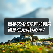 国学文化传承师如何用智慧点亮现代心灵？