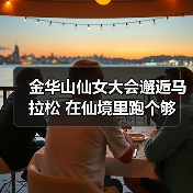 金华山仙女大会邂逅马拉松 在仙境里跑个够