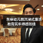 东皋幼儿园沉浸式廉洁教育筑牢师德防线（图2）