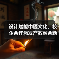 设计赋能中医文化，校企合作激发产教融合新活力