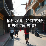 慎独为镜,如何在独处时守住内心纯净?(图4) 慎独为镜,如何在独处时守住内心纯净?(图4)