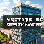 AI销售团队来袭:破解商家获客瓶颈的新方案?(图3) AI销售团队来袭:破解商家获客瓶颈的新方案?(图3)
