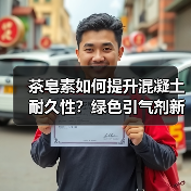 茶皂素如何提升混凝土耐久性？绿色引气剂新选择