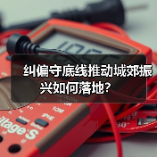 纠偏守底线推动城郊振兴如何落地？