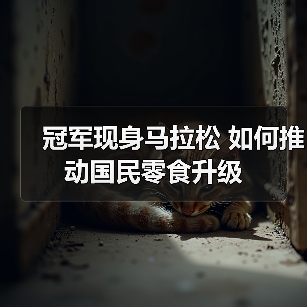 冠军现身马拉松 如何推动国民零食升级(图1) 冠军现身马拉松 如何推动国民零食升级(图1)