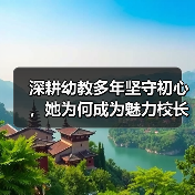 深耕幼教多年坚守初心，她为何成为魅力校长？