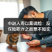 中融人寿以案说险：反保险欺诈之故意不如实告知