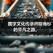 国学文化传承师穆南杉的非凡之路。（图4）