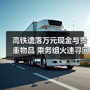 高铁遗落万元现金与贵重物品 乘务组火速寻回获锦旗致谢(图4) 高铁遗落万元现金与贵重物品 乘务组火速寻回获锦旗致谢(图4)
