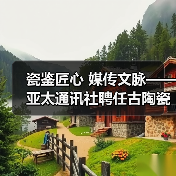 瓷鉴匠心 媒传文脉——亚太通讯社聘任古陶瓷专家鄢宏如为特约鉴宝专家