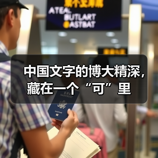 中国文字的博大精深，藏在一个“可”里