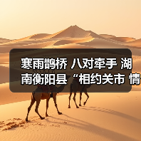 寒雨鹊桥 八对牵手 湖南衡阳县“相约关市 情定盘古”乡村相亲节圆满举行