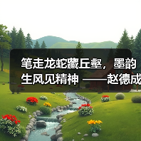 笔走龙蛇藏丘壑，墨韵生风见精神 ——赵德成先生书法欣赏（图2）
