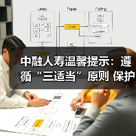 中融人寿温馨提示：遵循“三适当”原则 保护金融消费者合法权益