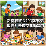 新春联欢会如何凝聚邻里情？澄迈文化新篇开启（图4）