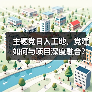 主题党日入工地,党建如何与项目深度融合?(图2) 主题党日入工地,党建如何与项目深度融合?(图2)