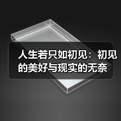 人生若只如初见:初见的美好与现实的无奈(图2) 人生若只如初见:初见的美好与现实的无奈(图2)