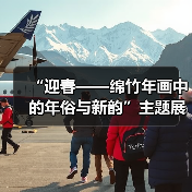 “迎春——绵竹年画中的年俗与新韵”主题展开幕(图3) “迎春——绵竹年画中的年俗与新韵”主题展开幕(图3)