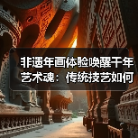 非遗年画体验唤醒千年艺术魂：传统技艺如何被现代唤醒？