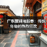 广东醒狮闹新春:传统年俗的热烈狂欢(图4) 广东醒狮闹新春:传统年俗的热烈狂欢(图4)
