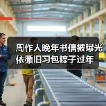周作人晚年书信被曝光 依循旧习包粽子过年