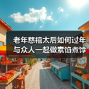 老年慈禧太后如何过年 与众人一起做素馅煮饽饽(图1) 老年慈禧太后如何过年 与众人一起做素馅煮饽饽(图1)