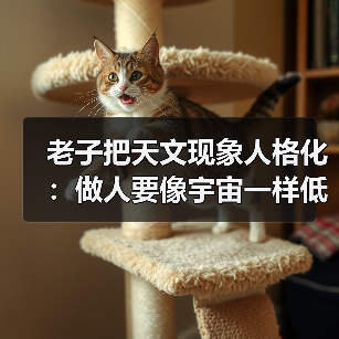 老子把天文现象人格化:做人要像宇宙一样低调(图1) 老子把天文现象人格化:做人要像宇宙一样低调(图1)