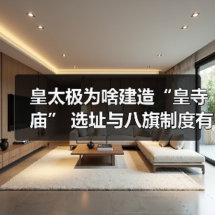 皇太极为啥建造“皇寺庙” 选址与八旗制度有关(图4) 皇太极为啥建造“皇寺庙” 选址与八旗制度有关(图4)