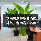 剑南春浓香型白酒市场排名,剑南春知名度?剑南春酒的品种(图2) 剑南春浓香型白酒市场排名,剑南春知名度?剑南春酒的品种(图2)