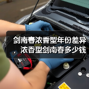 剑南春浓香型年份差异，浓香型剑南春多少钱一瓶？剑南春浓香型还是酱香型（图3）
