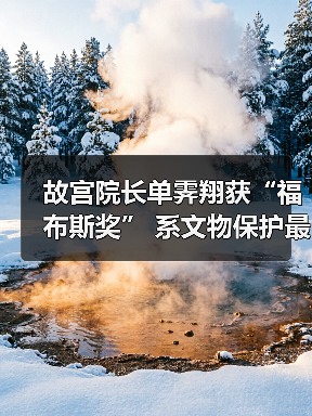 故宫院长单霁翔获“福布斯奖” 系文物保护最高学术荣誉(图1) 故宫院长单霁翔获“福布斯奖” 系文物保护最高学术荣誉(图1)