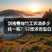 剑南春绵竹工农酒多少钱一瓶?52度浓香型白酒价格解析(图2) 剑南春绵竹工农酒多少钱一瓶?52度浓香型白酒价格解析(图2)