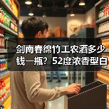 剑南春绵竹工农酒多少钱一瓶?52度浓香型白酒价格解析(图4) 剑南春绵竹工农酒多少钱一瓶?52度浓香型白酒价格解析(图4)