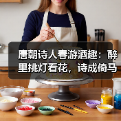 唐朝诗人春游酒趣：醉里挑灯看花，诗成倚马千言？（图3）