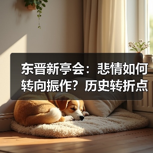 东晋新亭会：悲情如何转向振作？历史转折点