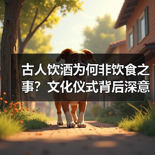 古人饮酒为何非饮食之事？文化仪式背后深意