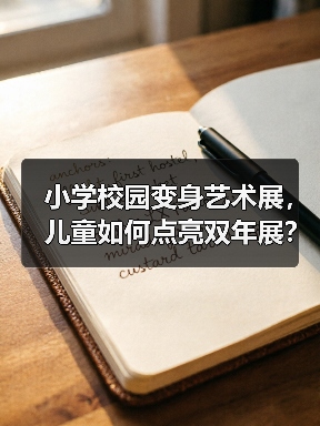 小学校园变身艺术展,儿童如何点亮双年展?(图4) 小学校园变身艺术展,儿童如何点亮双年展?(图4)