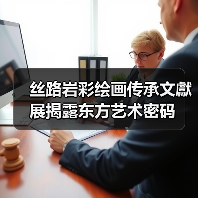 丝路岩彩绘画传承文獻展揭露东方艺术密码(图3) 丝路岩彩绘画传承文獻展揭露东方艺术密码(图3)