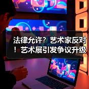 法律允许？艺术家反对！艺术展引发争议升级（图4）