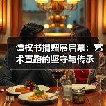 谭权书捐赠展启幕：艺术直路的坚守与传承