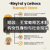 暗器:王宝菊用艺术解构女性身份与社会现实(图3) 暗器:王宝菊用艺术解构女性身份与社会现实(图3)