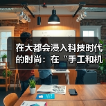 在大都会浸入科技时代的时尚：在“手工和机械之间的调停必是人心”