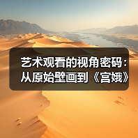 艺术观看的视角密码:从原始壁画到《宫娥》的演变(图2) 艺术观看的视角密码:从原始壁画到《宫娥》的演变(图2)